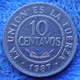 BOLIVIA - 10 Centavos 1987 KM# 202 Monetary Reform (1987) - Edelweiss Coins - Bolivie