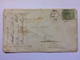 GB - Victoria 1859 Cover - Greenwich To Dunolly Australia Tied With 1/- SG 73 Plate 1 Additional Melbourne Marks - Briefe U. Dokumente