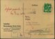 1948,POSTKRIEG: Karte Mit 10 Pfg. Band/Netz BERLIN GRUNEWALD Nach Weiterleitung "Zurück Unzulässig" - Sonstige & Ohne Zuordnung