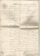 Manuscrit, 1828 ,acte Notarié Royal Avallon, Yonne, Obligation, Quarré Les Tombes,5 Pages,4 Scans, Frais Fr 2.95 E - Manuscrits