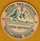 Sous-bock Cartonné - Bière - Suisse - Bière Valaisanne - Walliser Bier - Sion - Sitten - Années 60 - Bierdeckel