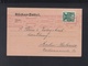 Tschechoslowakei PK 1921 Mit Rotem Maschinenstempel Prag - Briefe U. Dokumente