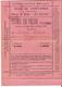 SAINT -OMER Pas-de-Calais Permis De Pêche 1939 -1940 Société De Pêche " LA CONCORDE " Et Carte Des Rivière Au Dos - Non Classés