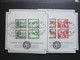 DR-ZD Nr. W115 + W121, 1936, Gedenkblatt, Sonderstempel Hamburg *DEL2104* - Briefe U. Dokumente