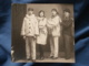 Carte Photo Et Petite Photo  Personnages Déguisés : Pierrot, Colombine, Charlot - L402 - Personnes Anonymes