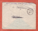 FRANCE VIGNETTE CROIX ROUGE SUR LETTRE DE 1916 DE PARIS POUR MASSEVAUX - Croix Rouge