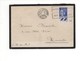 Cachet Metz R. Lafayette Moselle Sur Paix 65c En Coin Daté 2 8 38  Verso Marseille Distribution Foire De Marseille... - 1921-1960: Moderne