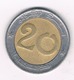 20 DINAR 2000 ALGERIJE /8469/ - Algérie