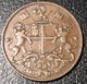 East India Company, Madras Presidency - 1 Pice Coin -1825 East India Co. - Copper - VERY RARE COIN - India