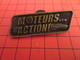 DIS-SPE Pin's Pins : BEAU ET RARE : DISNEY Très Grand Pin's MOTEURS .... ACTION - Disney