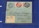 ##(ROYBOX1)-Postal History-Egypt 1922-Registered Cover From  Cairo To  Livorno - Italy - Storia Postale