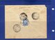 ##(ROYBOX1)-Postal History-Greece 1921-Registered Cover From Corfou  To Livorno - Italy Redirected Isola Capraia(Genova) - Storia Postale