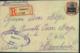 1916, 40 Pfg. Germania Single Franking On Registered Letter From Bruxelles To Mannheim - Army: German