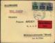 1915, Express From BRUXELLES With Censor To Germany - Duits Leger