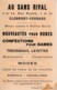 Chromo Au Sans Pareil  Clermond Ferrand ..  Robes, Trousseaux, Layette . La Petite Guerre Enfants Jeu Combat, - Sonstige & Ohne Zuordnung