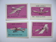 Czechoslovakia Series 24 Matchbox Label 1964 - Czechoslovak Airplanes - History Of Czech Aviation - Matchbox Labels