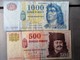 Hungary  1000 FORINT 2004 + 500 - Hongrie