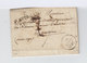 Sur Pli Avec Correspondance Pour Ambrun Cachet Linéaire 3 St Pourçain. CAD 10 Spt 1829. Cachet De Cire. (958) - 1801-1848: Precursors XIX