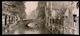 BRUGGE 3 GROTE PANORAMISCHE FOTO KAARTEN  2 SCANS - GROENE REI , INGANGPOORT BEGIJNHOF , GROENE REI - Brugge