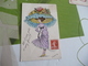 CPA Illustrateur Mouton Femme Chapeau érotique 1909 - Sonstige & Ohne Zuordnung