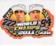 KTM - World Champs 2011 - 222 Tony Cairoli - 94 Ken Roczen - Autocollant / Adesivi / Aufkleber / Stickers - Autocollants