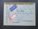 BRD 1956 Seltene Postsache LuPo Einschreiben Nach Australien Mit AK Stempel PMOB. Bahnpostamt Köln - Deutz - Briefe U. Dokumente