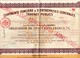 Lot 2 Obligations De 500 F Cie Foncière & D'entreprises Générales De Travaux Publics De 1929  Obligation N° 018707 Et 09 - Banque & Assurance