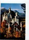 U4145 Nice Timbre: KONIGSSCHLOSS LINDERHOF + GRUSS VOM PETERHOFS - Schloss Neuschwanstein - Fuessen