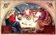 Carte Couleur "JOYEUX NOËL"- Les 3 Rois Mages Avec Le Petit Jésus Ainsi Que Marie Et Joseph - Autres & Non Classés