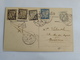 C.P.A. : 40 LABRIT Route De Sabres, Animé, Timbres En 1908 - Labrit