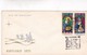 NAVIDAD 1971. FDC VENEZUELA 2 COLOS STAMPS - BLEUP - Natale