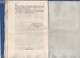 ITALIE-Circulaire De Vittorio Emanuele II  Du 28 10 1852-pour L'admission Des éléves Au Ministère Des Finances -20 Pages - Décrets & Lois