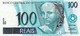 BRAZIL 100 REAIS ND 1994 UNC P-247a "free Shipping Via Registered Air Mail" - Brésil