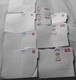 Bahrain, Kuwait & BrPO East Arabia Postal Stationery Airletters (9 Total) KGVI & QEII (Coronation) M/u - Jersey