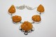 Delcampe - 3960 - Collana Di Druzy Colore Giallo Arancio Misura Cm. 51 - Collane/Catenine