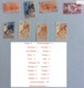 Lot De 175 timbres Oblitérés De Provenances Diverses (avec Doublons) : Suisse-Grande Bretagne-Danemark-Pays Bas-Nlle Zél - Autres & Non Classés