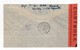 !!! PRIX FIXE : LIBAN, LETTRE RECOMMANDEE DE BEYROUTH POUR DALOA (AOF) DE 1944 CACHET DE CENSURE FRANCE LIBRE - Brieven En Documenten