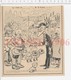 Presse 1906 Humour Habit De Prefet Echarpe De Maire Officiels Pompier Casque 223CHV3 - Zonder Classificatie