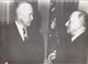 PHOTO ORIGINALE ( 13x18)  President Eisenhower A Reçu Jean Monnet Afin D Obtenir Des Credits Par Le Fond Monetaire - Célébrités