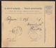 Croatia SHS, Parcel Card, Mixed Franking, Vinkovci, Januar 1919 - Cartas & Documentos