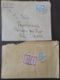 Hongrie Vers France (Savigny, Paris) - 2 Enveloppes Timbrées, Datées 1921 Et 1925 - Lettres & Documents