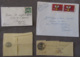 Delcampe - Suisse - 28 Enveloppes Dont Nombreux Entiers Postaux, EMA, Timbres, Etc... - 1886 à 1956 - à étudier - Collections
