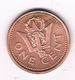 ONE  CENT 1997 BARBADOS /8538/ - Barbades