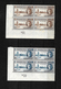 Bermuda 1946 KGVI Victory Set In Sheet Number Corner Blocks Of Four (7233) - Bermuda