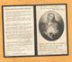 CARTE MORTUAIRE GENEALOGIE FAIRE PART DECES SOEUR Bourg-Sainte-Marie POISSONS CHAUMONT 1825 1903 - Décès