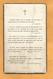 CARTE MORTUAIRE GENEALOGIE FAIRE PART DECES ABBE BEAUDET BOURGES FLERE LA RIVIERE 1875 1937 - Esquela