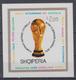 ALBANIA 1974 FOOTBALL WORLD CUP IMPERFORATED S/SHEET AND STAMPS - 1974 – Alemania Occidental