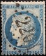 FRANCE Y&T N°60C Cérès 25c Bleu. Oblitéré Losange - 1871-1875 Ceres