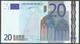 20 EURO DUISENBERG  - X - GERMANY -  P007 F2 - UNC - FDS - X08332547933 - 20 Euro