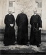 CPA CARTE-PHOTO Groupe De 3 Hommes Religieux * Abbé Curé Religion Christianisme - Autres & Non Classés